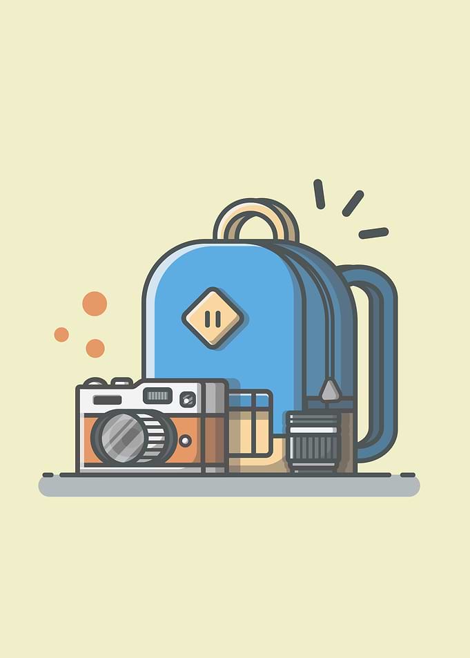 Bag Camera With Lens