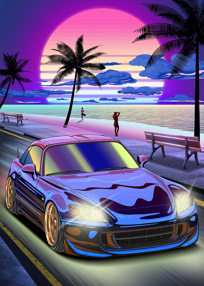 Sunset JDM S2000 Roadster
