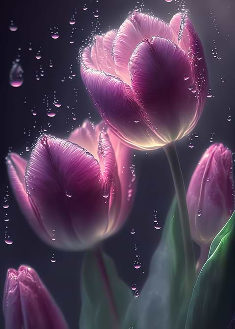 tulips flowers