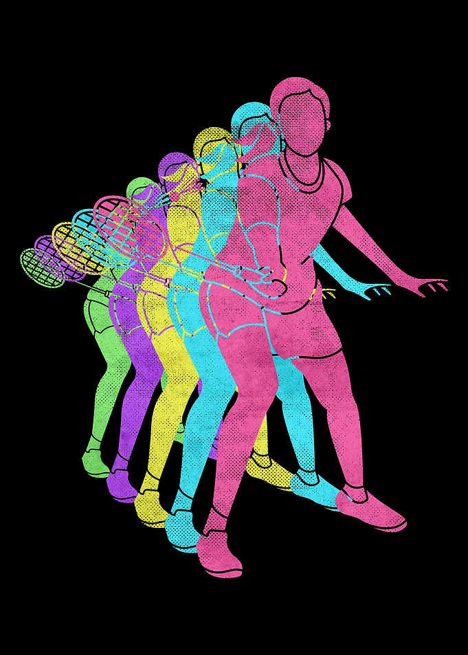 Badminton Girl Player