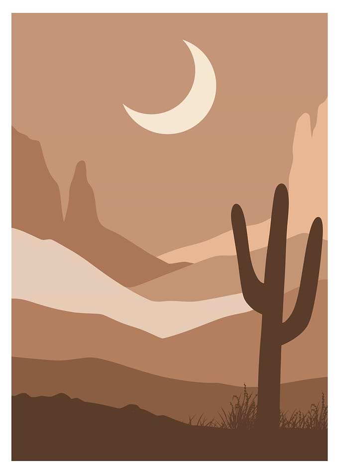 Boho Landscape