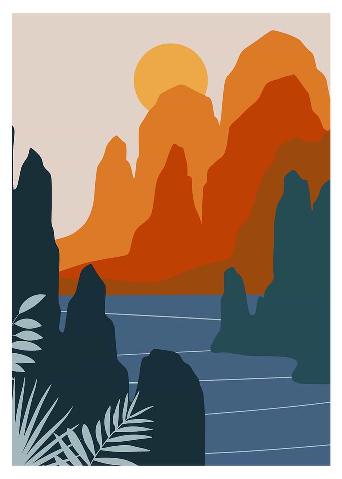 Boho Landscape