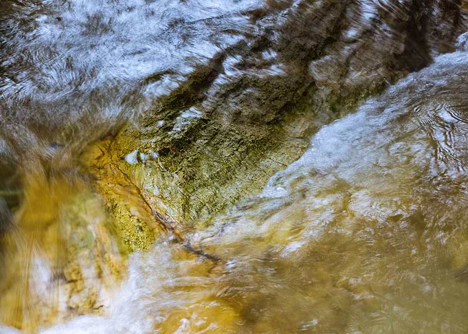Rock and water
