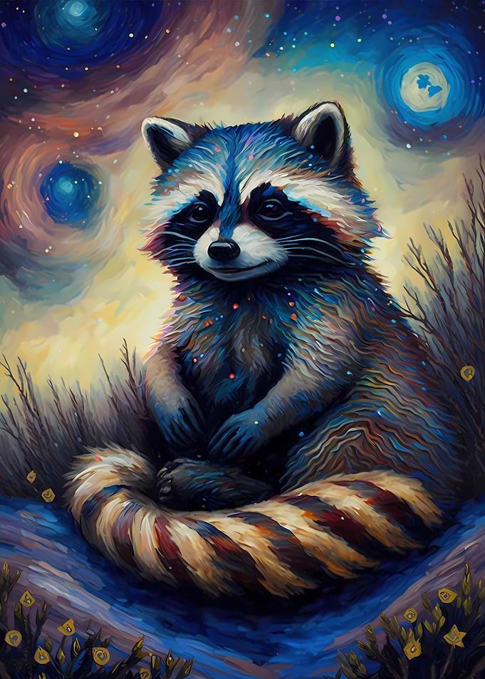 Raccoon Enchanted isle