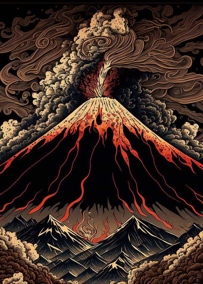 Volcano Landscape