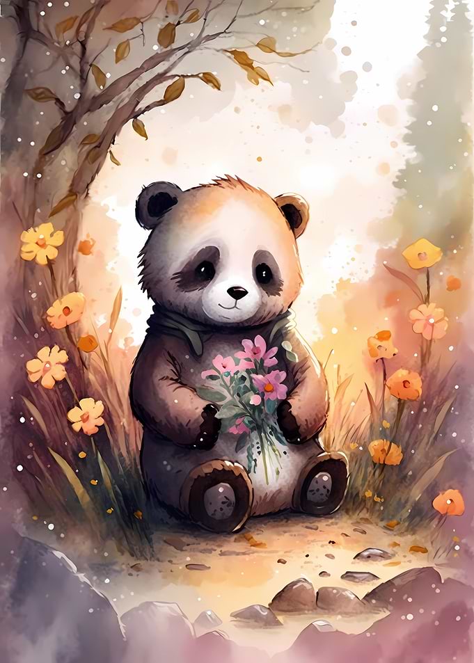 Panda Fashionable