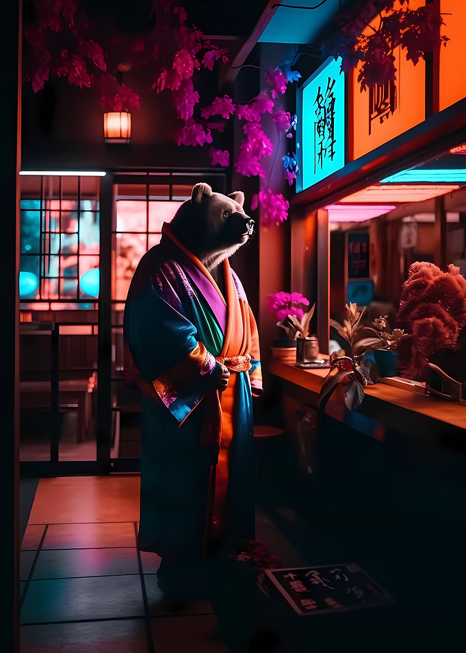 Amazing Japanese Bear