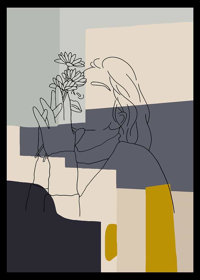 Abstract Line Art