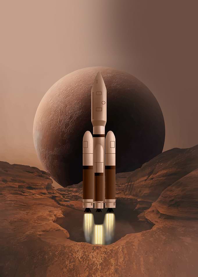 journey to planet mars