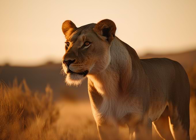 Lioness Wildlife Photo