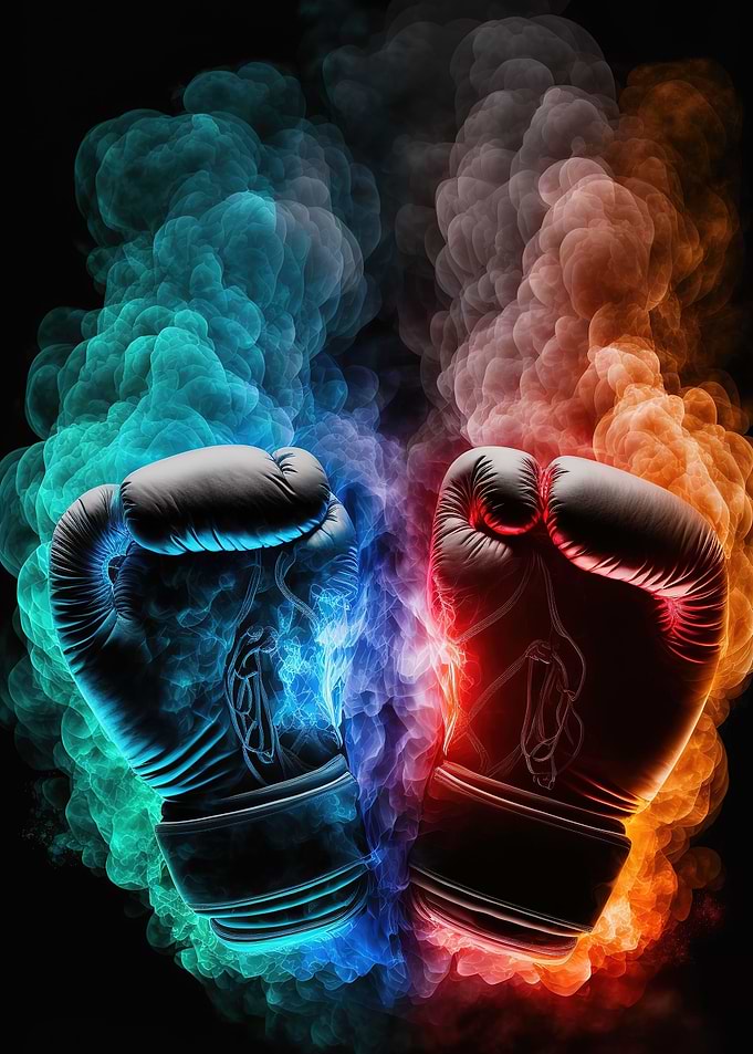 Boxing gloves