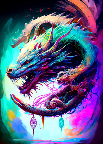 Colorful Dragon