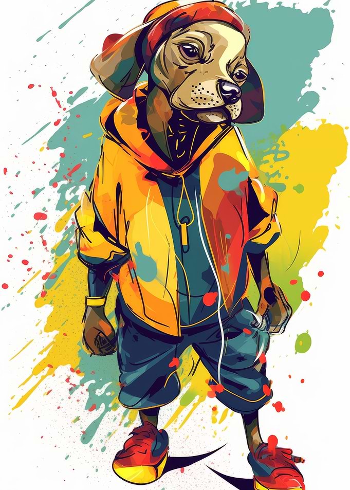 Canine Graffiti