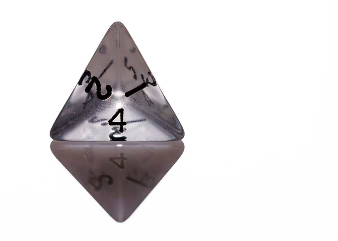 Dice for board game