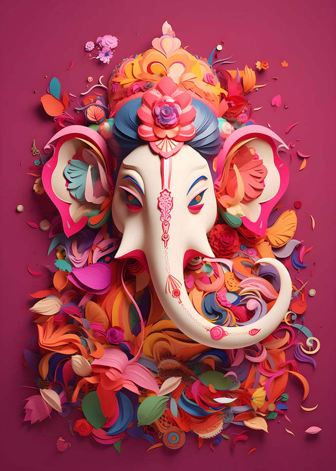 Ganesha god of art