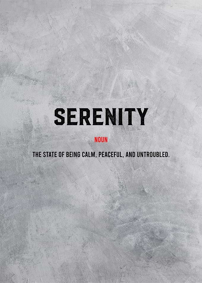 serenity motivational