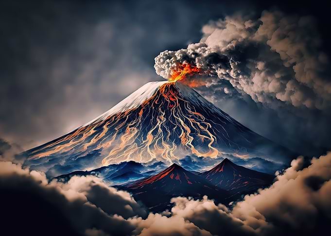 Volcano Landscape