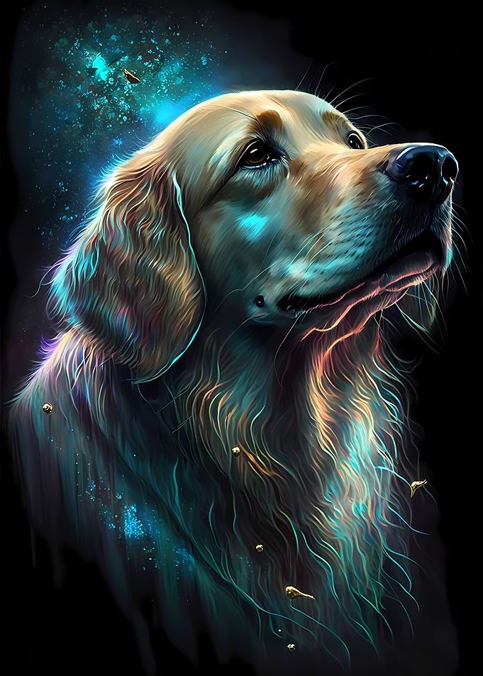 Golden Retriever Dog Dear