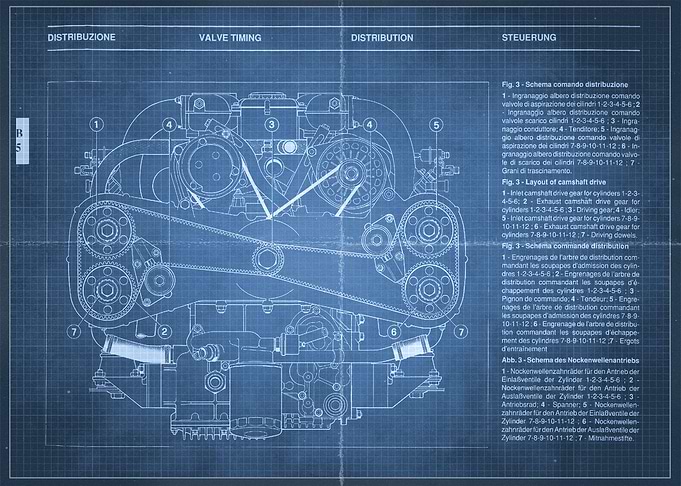 Ferrari 512 Valve Timing