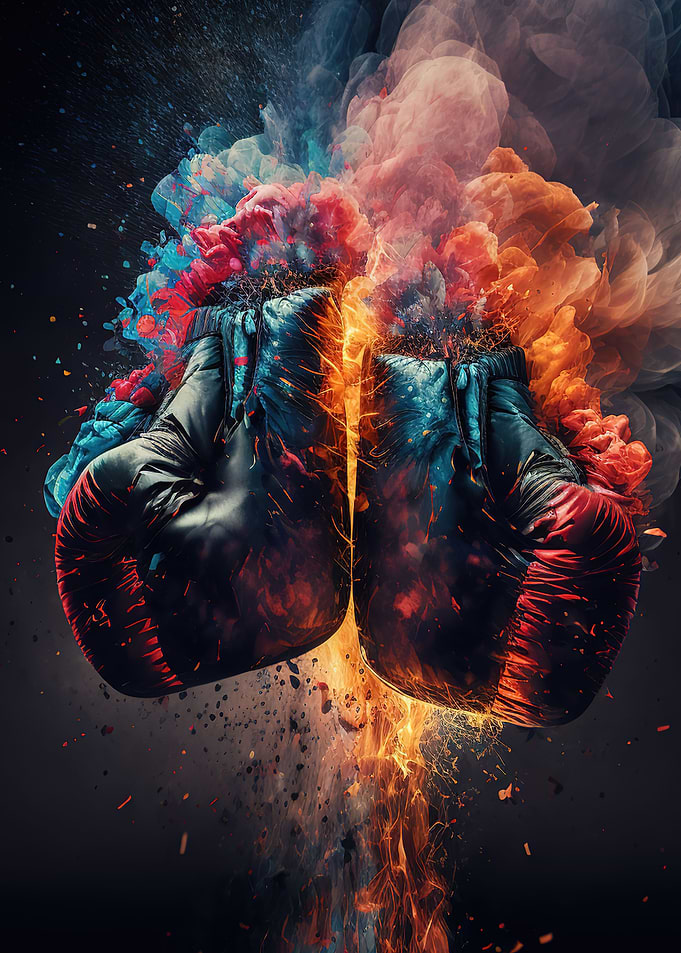 Boxing gloves