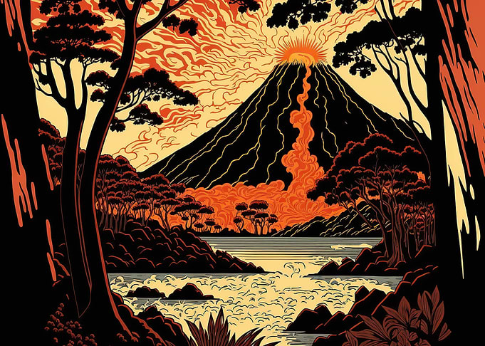 Volcano Landscape