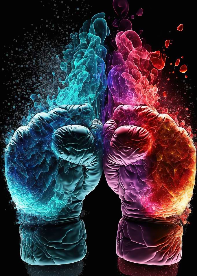 Boxing gloves