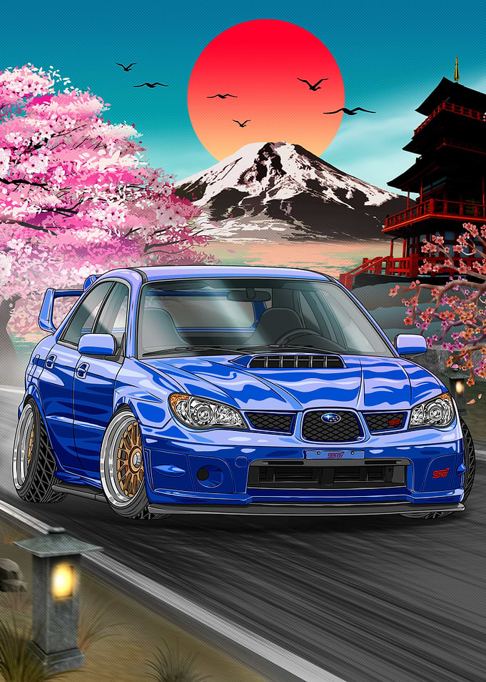 Nippon Impreza WRX HawkEye