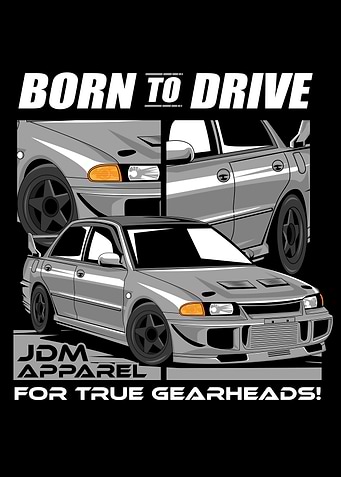JDM Grey Lancer