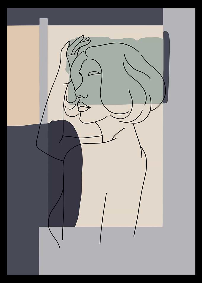 Abstract Line Art