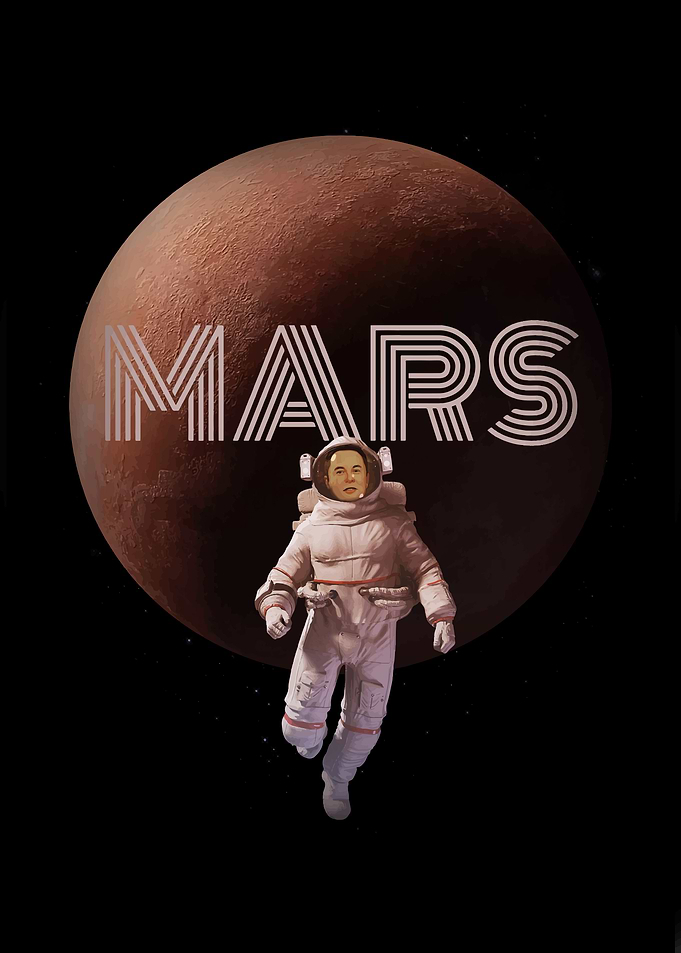 Elon Musk to planet mars