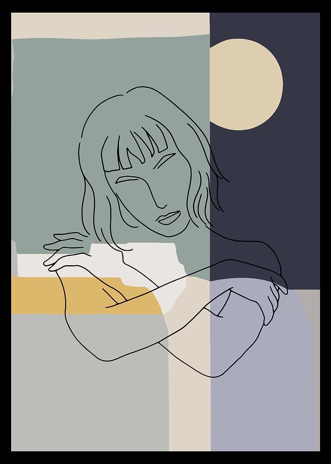 Abstract Line Art