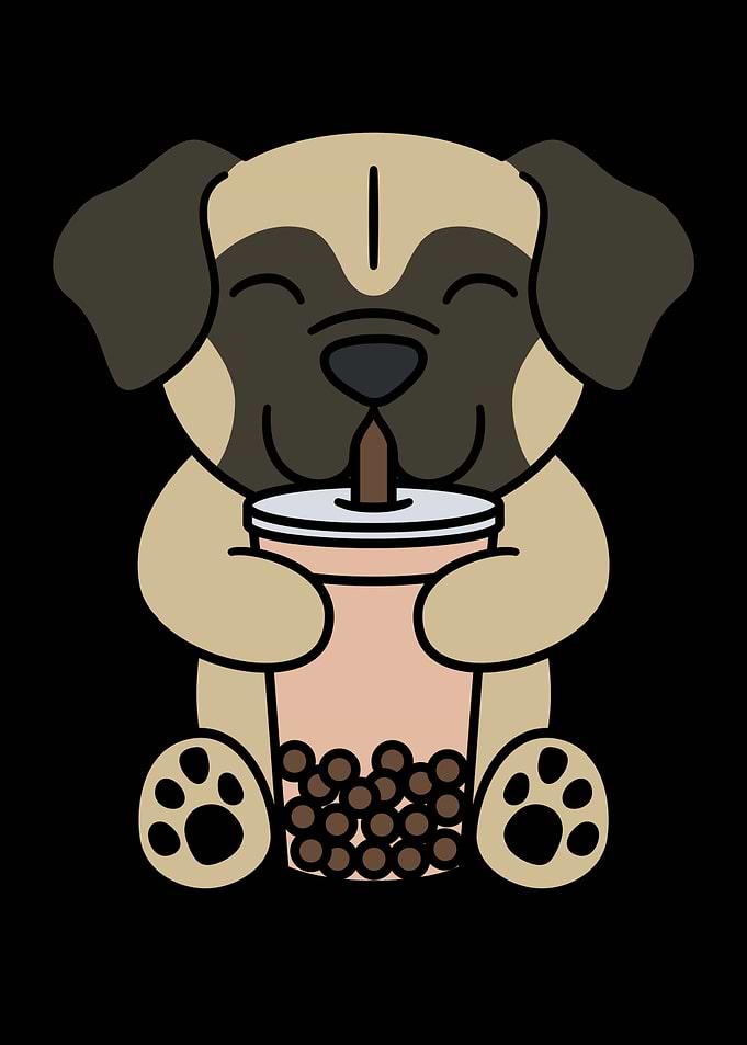 Bullmastiff Bubble Tea