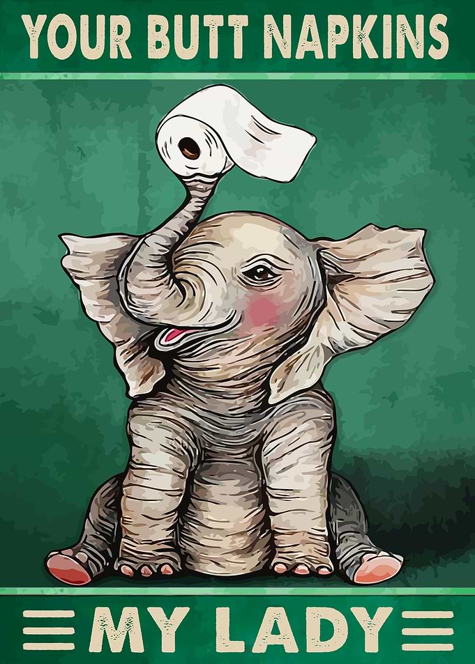 Your Butt Napkins My Lady