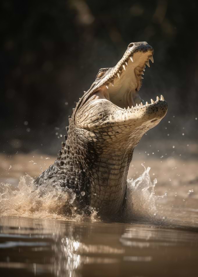 Ambush Predator Crocodile