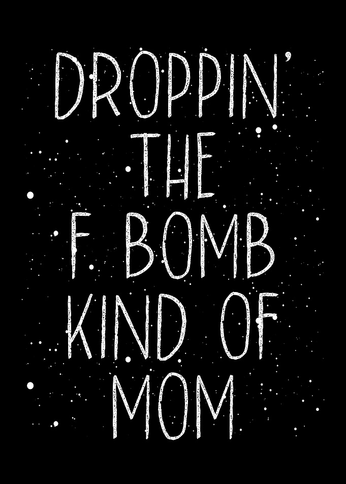 Droppin the F bomb