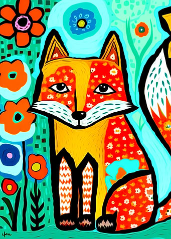 Fox Abstract