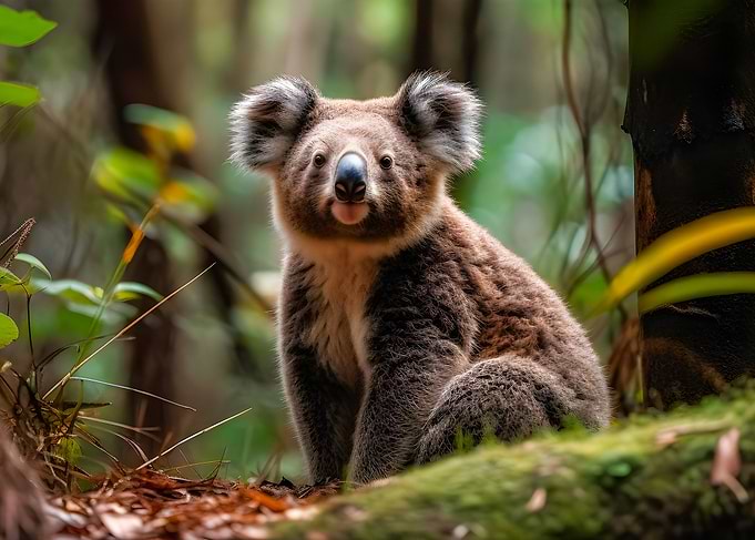 Cute koala bear