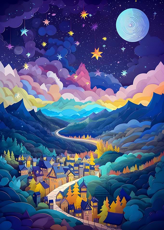Colorful Landscape