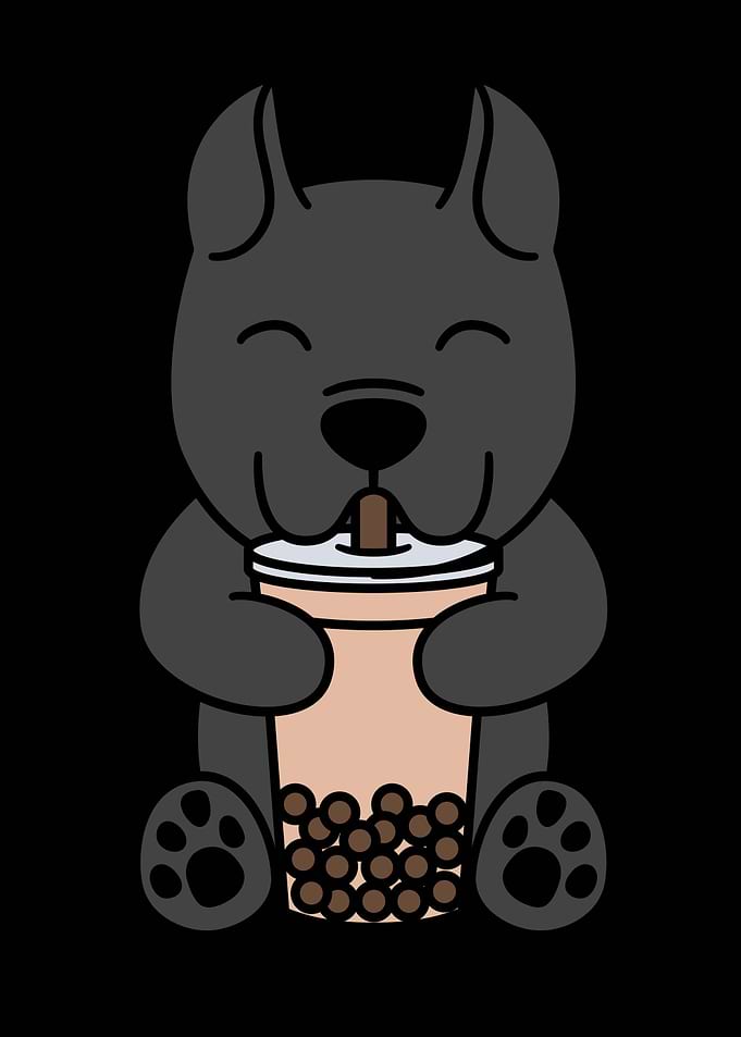 Cane Corso Bubble Tea