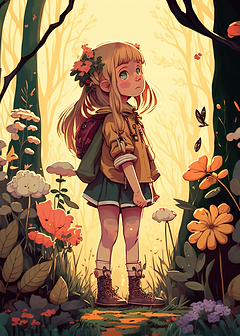 A Cute Little Girl