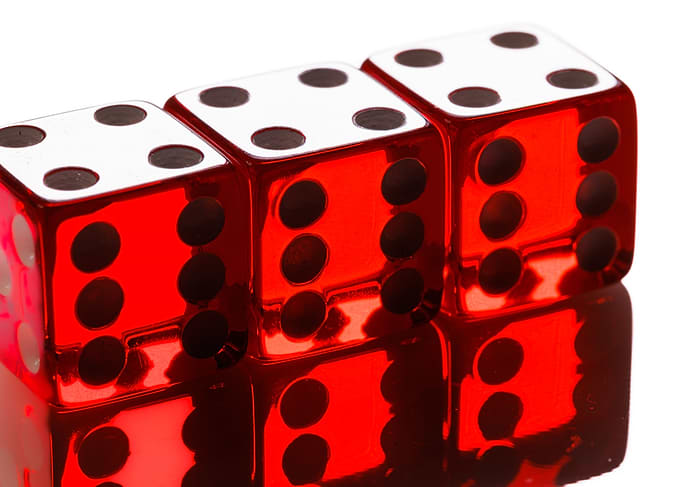 Dice for board game