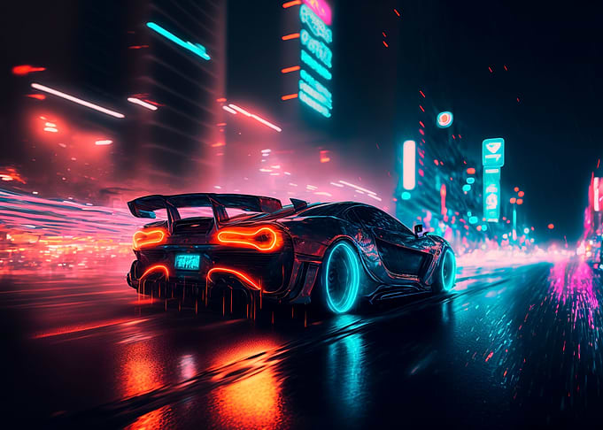 Car neon