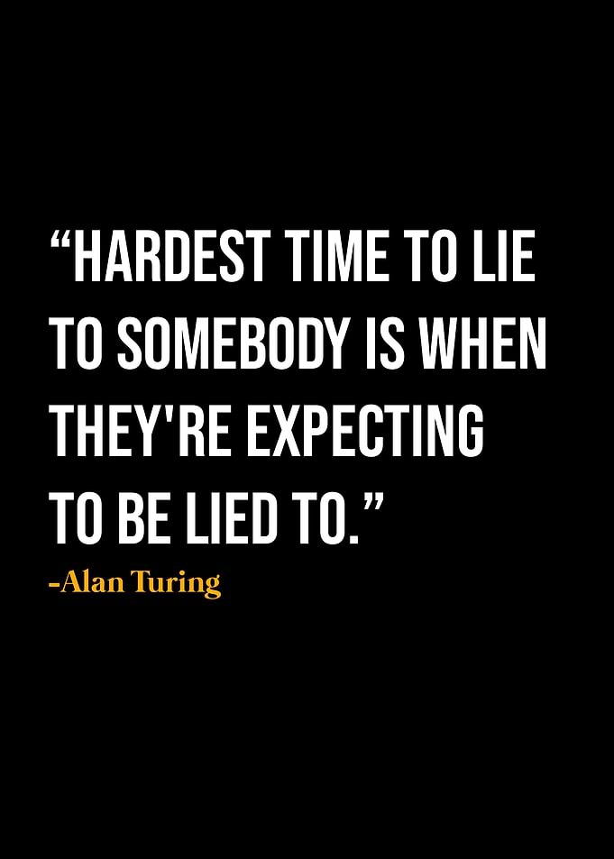 Alan Turing Quote