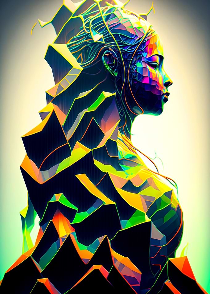 Abstract Woman