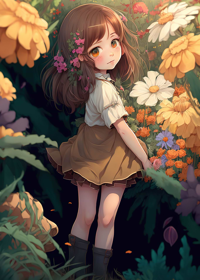 A Cute Little Girl