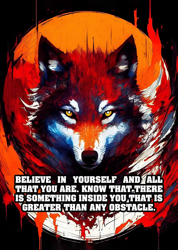 Believe in yourself