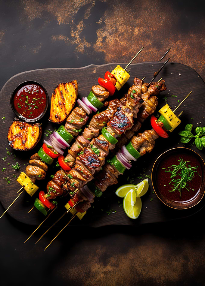appetizing barbecue