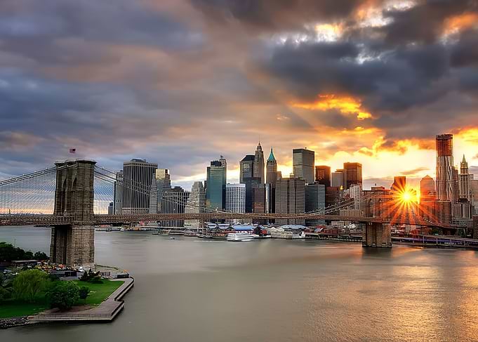 Sunrise in Manhattan