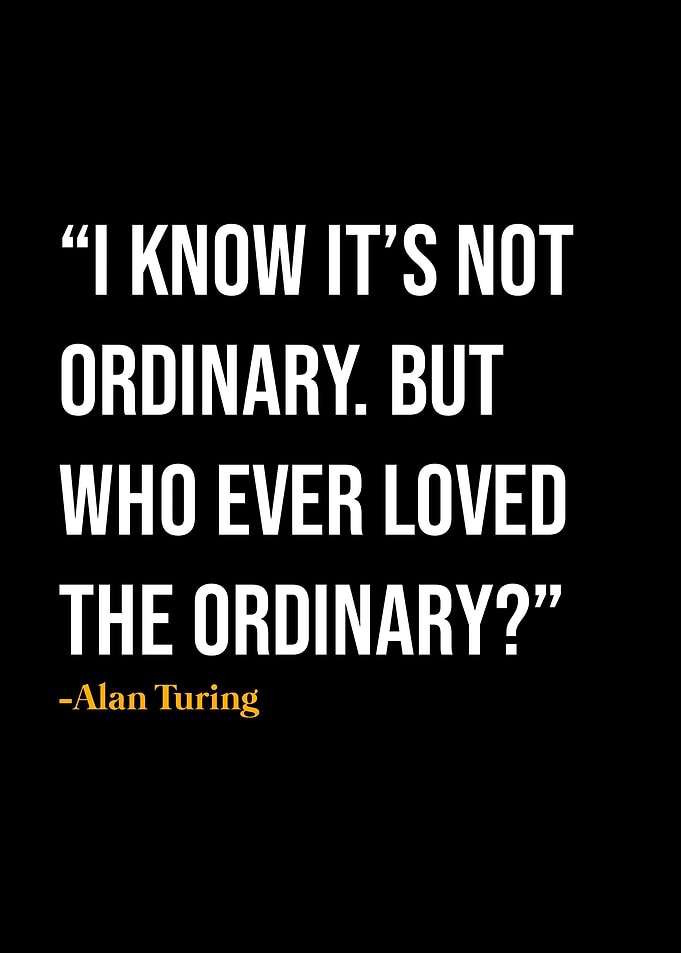 Alan Turing Quote