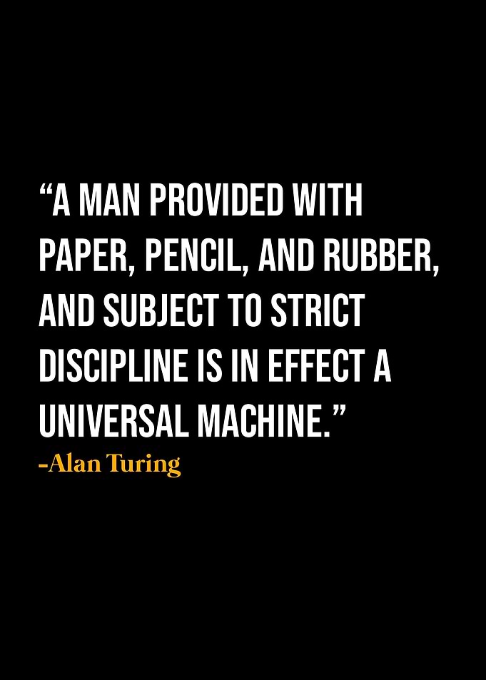 Alan Turing Quote